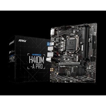 Placa de baza MSI H410M-A PRO LGA 1200   