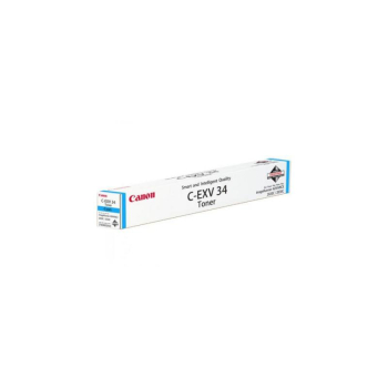 Cartus Toner Canon C-EXV34 Cyan 19000 Pagini for IR Advance C2020L/2030L CF3783B002AA