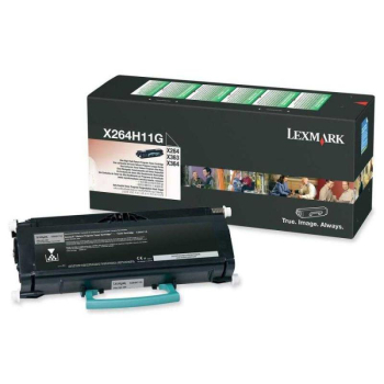 Lexmark RET. PROGR. TONER CARTR. BLACK/9K PGS F/ X264/ X363/ X364 X264H11G