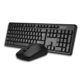 Kit A4Tech 3330N WS, negru  