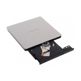 DVD & Blu-ray Player Ultra Slim Portable DVD-R Hitachi-LG Sil GP60NS60