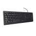 Tastatura cu fir Trust, negru