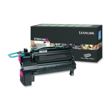 Lexmark RET.PROGR. TONER CARTR.MAGENTA/MAGENTA 20K PGS F/ X792 X792X1MG