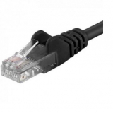 Cablu OTHER PACHCORD UTP RJ45 Cat.5e 1m NEGRU UTP-5E-1-BK