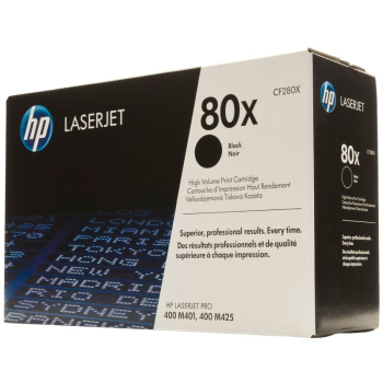 Cartus Toner HP Nr. 80X Black 6900 Pagini for LaserJet Pro 400 M401, 400 M425 CF280X