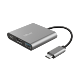 Cablu Trust Dalyx 3-in-1 Multiport USB-C Adapt TR-23772