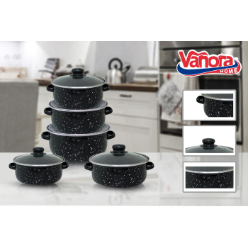 Vanora SET GATIT 10 PIESE EMAILAT , PETRA VN-E-C537