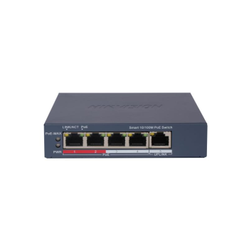 Hikvision SWITCH 4PORTURI 1UPLINK 60W SMARTMANAGED DS-3E1105P-EI(V2)   