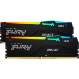 Memorie Kingston 32GB DDR5 6800MT/S CL34 DIMM/KIT OF 2 FURY BEAST RGB EXPO KF568C34BBEAK2-32