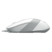 MOUSE A4TECH FM10 cu fir 1600DPI, ALB FM10 WHITE