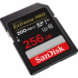 Card memorie SanDisk EXTREME PRO 256GB SDXC MEMORY/CARD 200MB/S 140MB/S UHS-I CL 10 SDSDXXD-256G-GN4IN