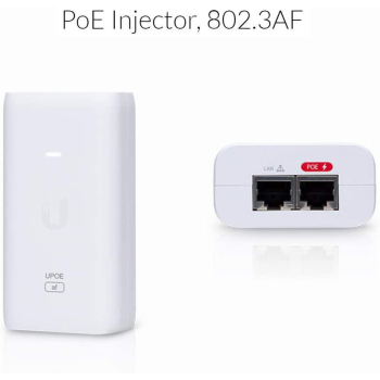 Adaptor Ubiquiti Networks Adapter PoE Injector 15W U-POE-af 