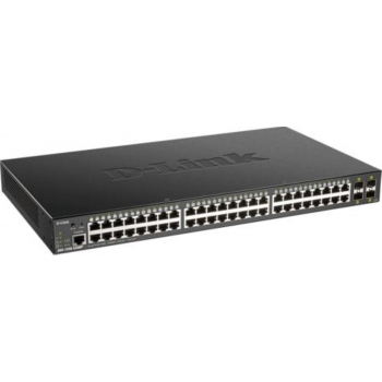 D-Link 48-port Gigabit Smart Managed Switch with 4x 10G SFP+ ports, 370Watts