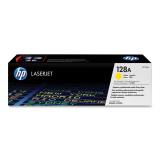 Cartus Toner HP Nr. 128A Yellow 1500 Pagini for Color LaserJet CM1415NF MFP, CM1415NFW MFP, CP1525N, CP1525NW CE322A