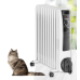 Calorifer electric cu ulei Heinner HOH-Y11WB, 2500 W, 11 elementi, protectie supraincalzire, termostat reglabil, alb