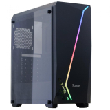 Carcasa Spacer Flash, ATX, MidTower SPCS-GC-FLASH 