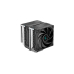 Cooler Deepcool AK620 Zero Dark, compatibil skt. Intel si AMD, racire cu aer, ventilator 120 mm x 2, 1850 rpm, inaltime cooler 160 mm, 6 heatpipe, R-AK620-BKNNMT-G-1 (timbru verde 2.00 lei) 