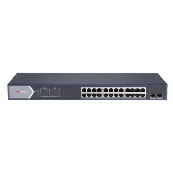 Hikvision SWITCH 24PORTURI GIGABIT 2XGIGABIT 370W DS-3E1526P-SI   
