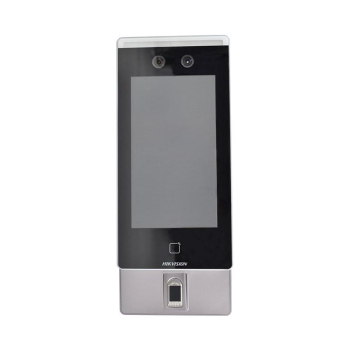 Terminal standalone IP de control acces si pontaj cu recunoastere faciala, amprenta si Card- HIKVISION DS-K1T671MF
