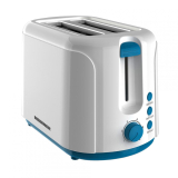 Prajitor de Paine Heinner Charm, 750W, 6 setari, Alb Albastru TP-750BL
