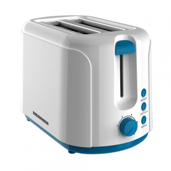 Prajitor de Paine Heinner Charm, 750W, 6 setari, Alb Albastru TP-750BL