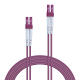 Cablu Fibra Optica Lindy LC/LC OM4, 3m LY-46342