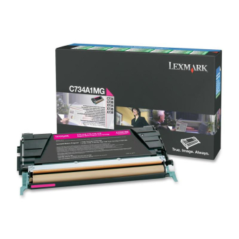 Lexmark RET.PROGR. TONER CARTR.MAGENTA/MAGENTA 6K PGS F/ C736X/ X73X C734A1MG