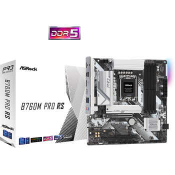 Placa baza MB Asrock B760M Pro RS LGA1700 DDR5 
