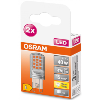 LEDPIN40 CL 4,2W/827 230V G9 FS2 OSRAM 000004058075449893