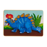 MomKi PUZZLE DIN LEMN TUOJIANGOSAURUS, 8 PIESE MKT79373
