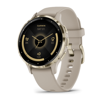 Smartwatch Ceas Garmin Venu 3S Soft Gold/French Gra 010-02785-02