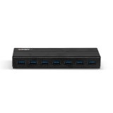 Charging Hub Lindy 7 Port USB 3.1, negru LY-43228   