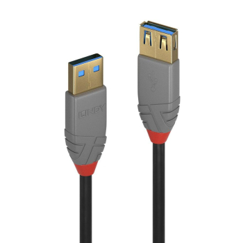 Cablu Lindy 0.5m USB 3.2 Gen1 Ext A/A An LY-36760