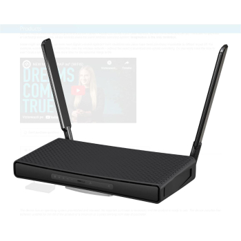 MIKROTIK HAP AX3 WIRELESS GB ROUTER C53UIG+5HPAXD2HPAX