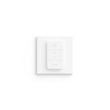 Intrerupator cu variator Philips HUE, banda de frecventa 2400 - 2483.5 MHz, IP20, numar maxim de lumini per comutator: 10 daca nu sunt legate la consola Hue, baterii inluse: 1 x CR2032, ZigBee Light Link (legatura): IEEE 802.15.4 Protocol;