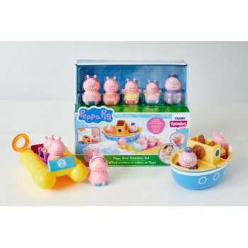TOMY SET AVANTURA,BARCA SI FAM. PURCELUSILOR T73453