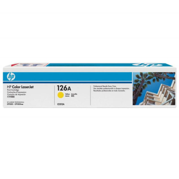 Cartus Toner HP Nr. 126A Yellow 1000 Pagini for LaserJet Pro CP1025, LaserJet Pro CP1025NW CE312A