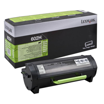 Cartus Toner Lexmark Nr. 602H High Yield Return Program Black 10000 Pagini for MX310, MX410, MX510, MX511, MX611 60F2H00