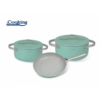 Heinner SET GATIT 5 PIESE ALUMINIU PRESAT, CRETA HR-BET-5CRT