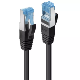 Cablu Lindy 1m Cat.6A S/FTP LSZH, Black LY-47177   
