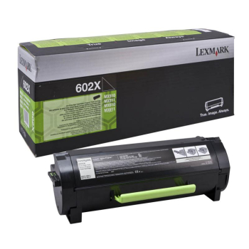 Cartus Toner Lexmark Nr. 602X Extra High Yield Return Program Black 20000 Pagini for MX510, MX511, MX610 60F2X00