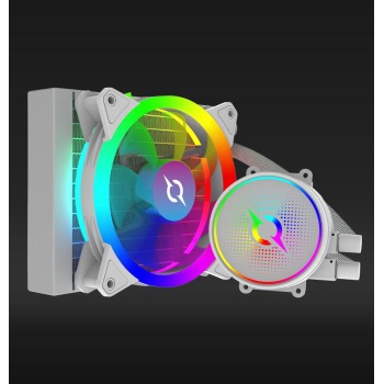 Cooler procesor Aqirys CPU Cooler Aquarius 120 AIO White ARGB AQRYS_AQUARIUS120W