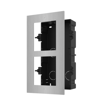 Hikvision PANOU FRONTAL INCASTRAT PENTRU 2 MODULE DS-KD-ACF2/S