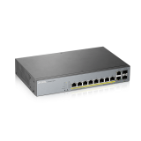ZyXEL GS1350-12HP, 12 Port managed CCTV PoE switch, long range, 130W
