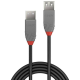 Cablu Lindy 3m USB 2.0 Type A Ext, Anthr LY-36704
