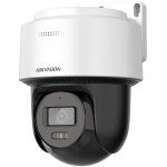 Camera supraveghere rotativa IP mini PT cu iluminare duala HikVision Smart Hybrid-Light, 4 MP, 2.8 mm, lumina alba/IR 30 m, slot card, microfon si difuzor, PoE, auto tracking DS-2DE2C400MWG-E(2.8MM)