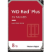 HDD Western Digital 8TB RED PLUS 256MB CMR 3.5IN/SATA 6GB/S 5640RPM WD80EFPX