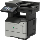 MX622adhe, print/scan/copy/fax, A4, print: viteza 44 pag/min (24ppm duplex), fpo 6 sec, rezolutie 1200x1200dpi, memorie 2 GB, procesor Quad Core 1.2 GHZ, HDD; limbaje PCL 5e Emulation, PCL 6 Emulation, Microsoft XPS (XML Paper Specification), Personal Pri