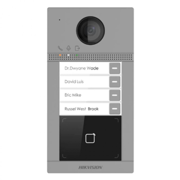Hikvision POST VIDEOINTERFON 4 X BUTON APELARE DS-KV8413-WME1(C)   