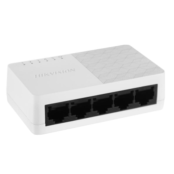 Switch 5 porturi 10/100/1000 Mbps RJ45 - HIKVISION DS-3E0505D-O  